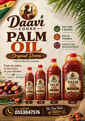 Daavi Cooks Original Dzomi Palm Oil