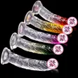 Realistic Jelly Dildo - 11.4 Inch - 5