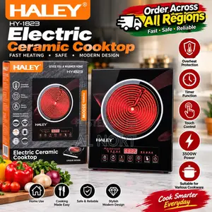 HALEY HY-1823 Electric Ceramic Cooktop - 3500W