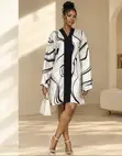 OHEJA Women's Stylish African Print Short Gown - 3