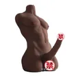Unisex Half-Body Inverted Mold Penis Doll - 2