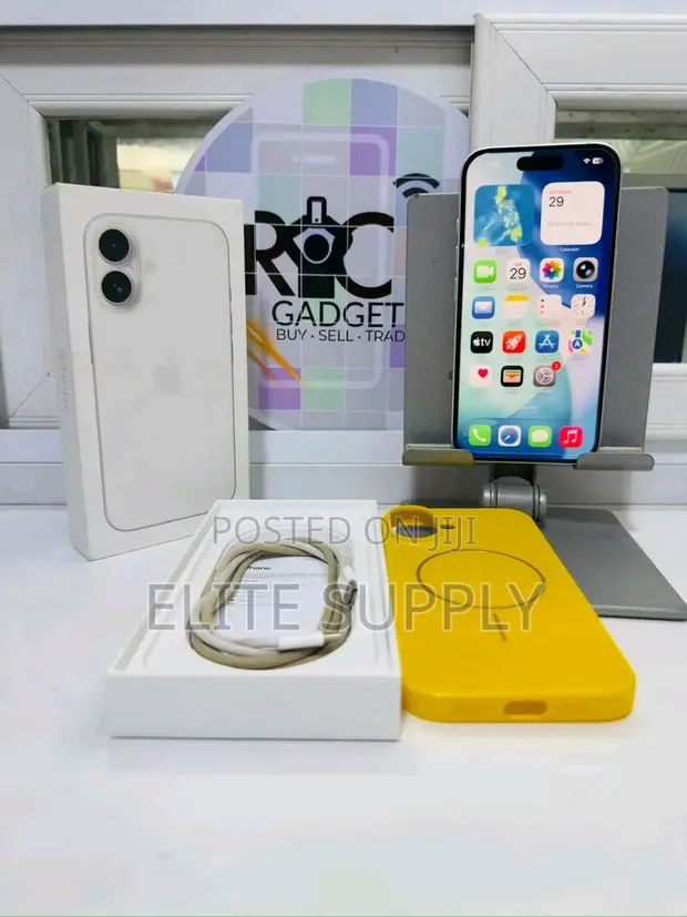 New Apple iPhone 16 Plus 512GB White - 1