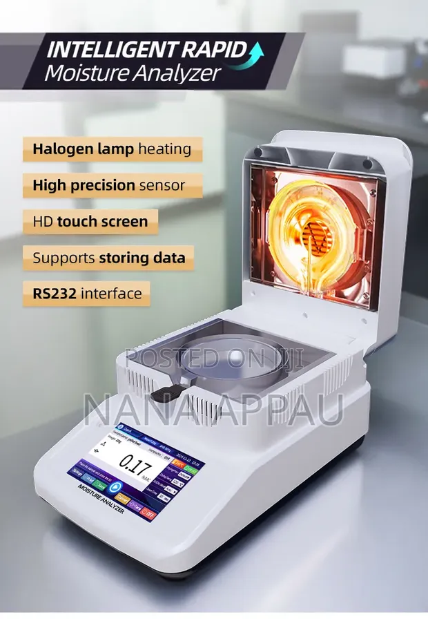 Intelligent Rapid Halogen Moisture Analyzer - 1