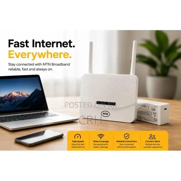 MTN Broadband 4G LTE Turbonet Router - 1