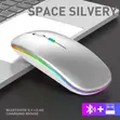Wireless RGB Optical Mouse - Rechargeable, Ultra-Thin - 4