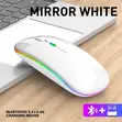 Wireless RGB Optical Mouse - Rechargeable, Ultra-Thin - 5