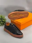 Leather Santoni Sneakers - 1