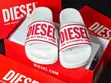 White Diesel Sa-Mayemi Slide Sandals - 1