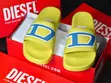 Diesel Men's SA-Mayemi D Slide Sandals - Cyber Yellow - 1