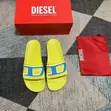 Diesel Men's SA-Mayemi D Slide Sandals - Cyber Yellow - 2