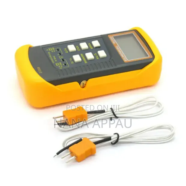 Dual-Input Type-K Digital Thermometer - 1