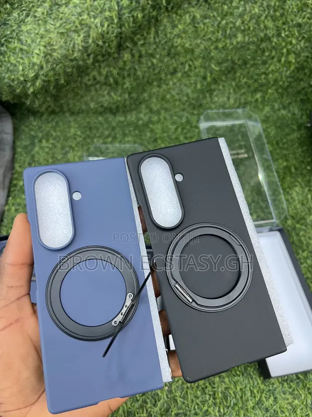 Samsung Galaxy Z Fold 7/8/8 Ultra Case with Screen Protector & Magsafe Ring - 1