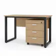 1.2m Office Desk with 3-Drawer Pedestal - 2