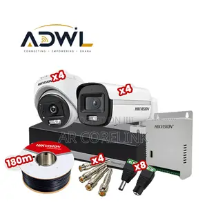 Hikvision 8 CH 2MP ColorVu CCTV Kit with SSD Storage