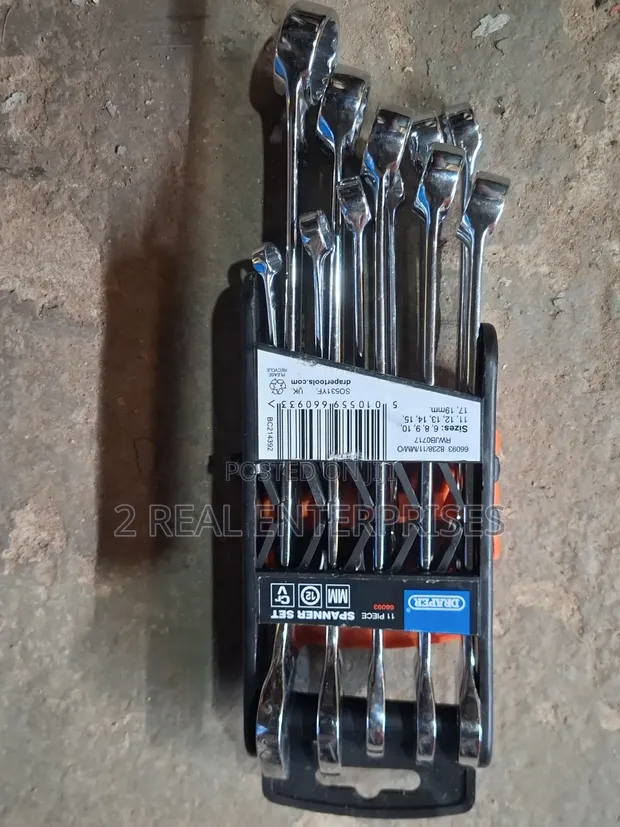 Draper HI-TORQ 11-Piece Metric Combination Spanner Set - 1