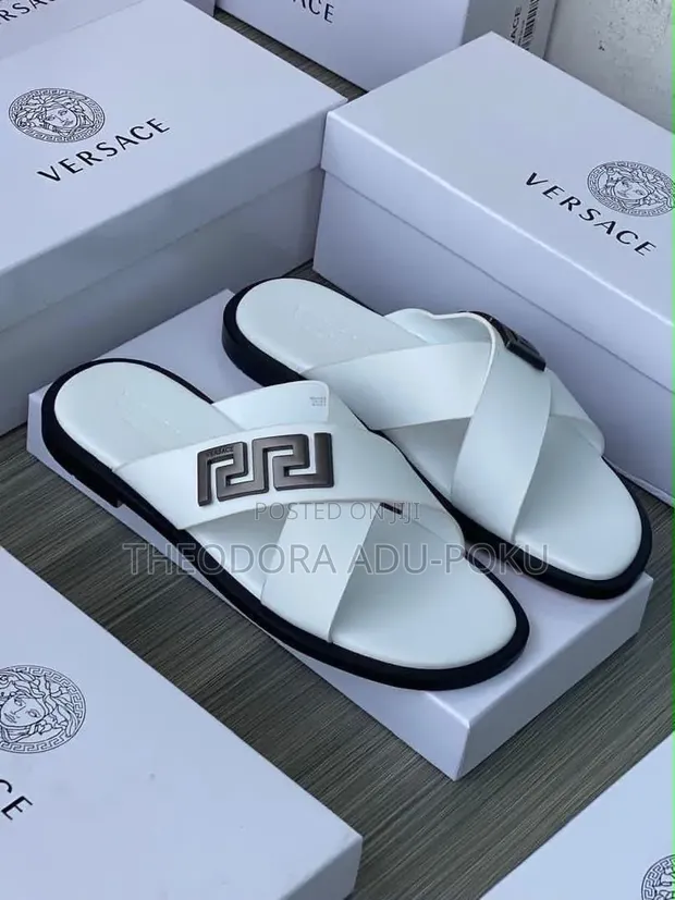 Men's Quality Leather Slippers - 1