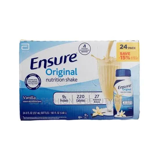 Ensure Original Nutrition Shake 24 PC - 1