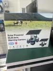 4G Solar 3-Lens CCTV Camera - 1
