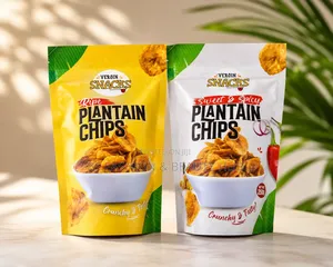 Plantain Chips - Plain & Spicy