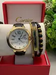 Cartier Ballon Bleu Style Gift Set - Watch & 3 Bracelets - 1
