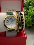 Cartier Ballon Bleu Style Gift Set - Watch & 3 Bracelets - 2