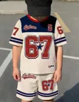 Boys' 2-Piece Polyester Set (3-4 Years) - 4