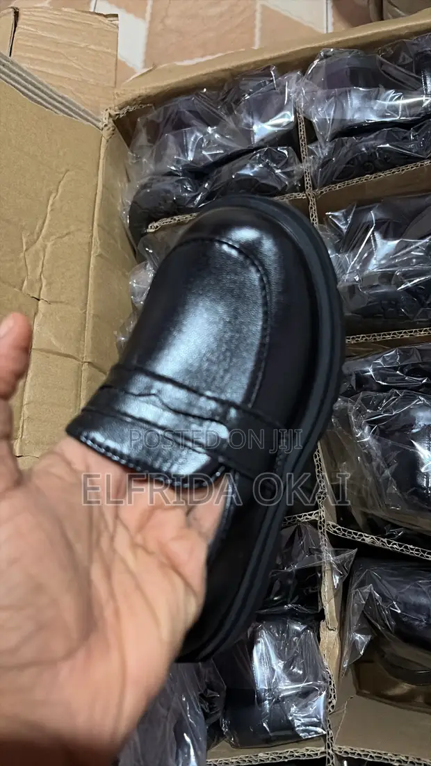 School Black Shoes - 1
