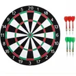 Large 15 Inch Double Sided Party Sports Dartboard - 2