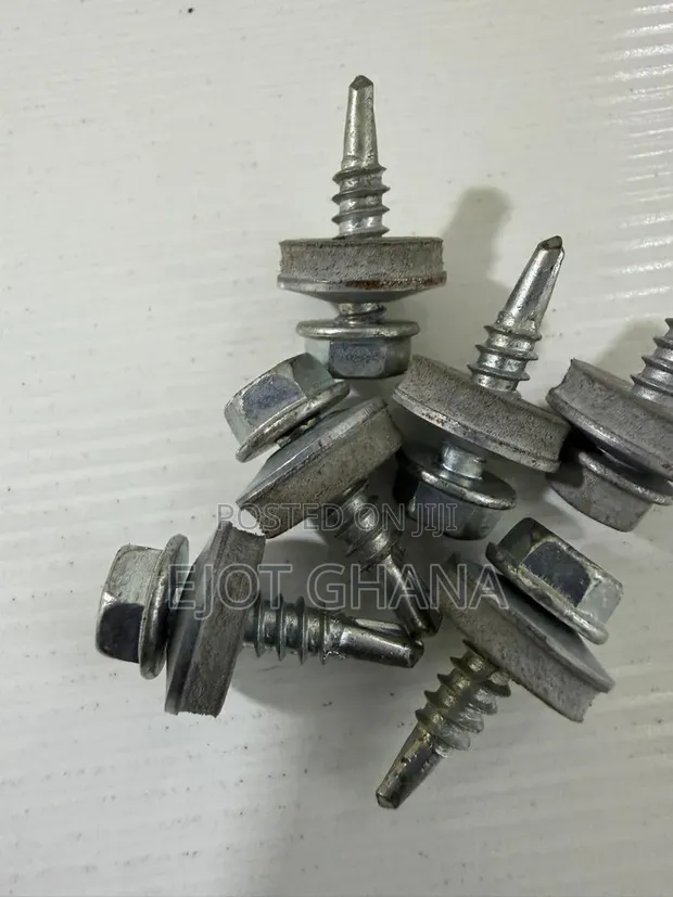 Roofing Screws 4.8 x 19mm Zinc Plated + EPDM Washer - 1