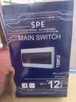 Main Switch 12 Way MCB + 2P Isolator Surface - 1