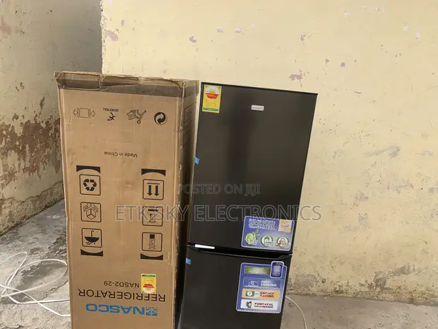 Nasco 207L Double Door Fridge - 1