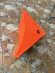 Heavy-Duty Rubber Wheel Chock - 2