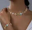 Luxury 4-Piece Crystal Jewelry Set - 1