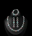 Luxury 4-Piece Crystal Jewelry Set - 4