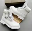 Original Timberland All White Waterproof Boots - 2