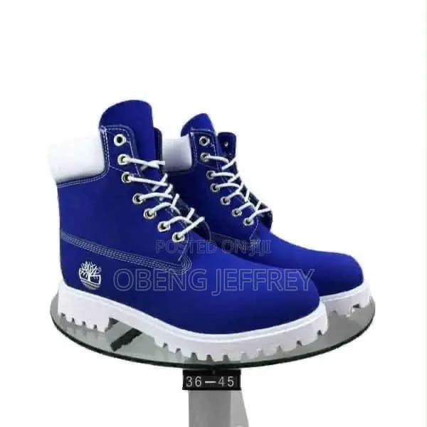 Original Timberland Waterproof Boots - Blue/White - 1