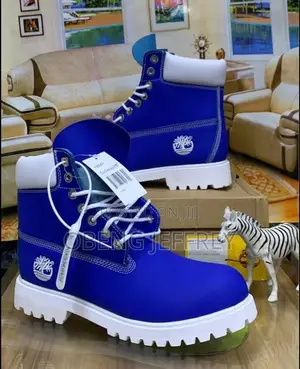 Original Timberland Waterproof Boots - Blue/White