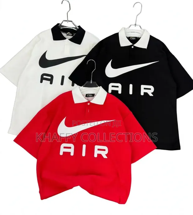 Nike Air Oversized Polo Shirt - 1