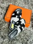 Hermes H-Style Leather Slippers - Ladies - 2