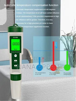 10-in-1 Multi-Parameter Water Quality Tester (Model JQ-006)