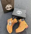 Original Timberland Waterproof Boots - Brown/Yellow - 3