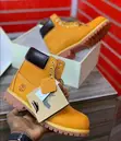 Original Timberland Waterproof Boots - Brown/Yellow - 4