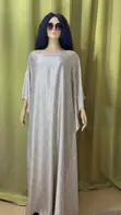 Sleek Kaftan Maxi Dress - Size XL - 1