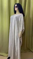 Sleek Kaftan Maxi Dress - Size XL - 2