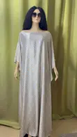 Sleek Kaftan Maxi Dress - Size XL - 4