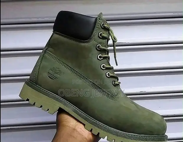 Original Timberland Waterproof Boots - Army/Forest Green - 1
