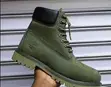 Original Timberland Waterproof Boots - Army/Forest Green - 1