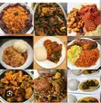 Nigerian Foods and Fruit Salad - 1