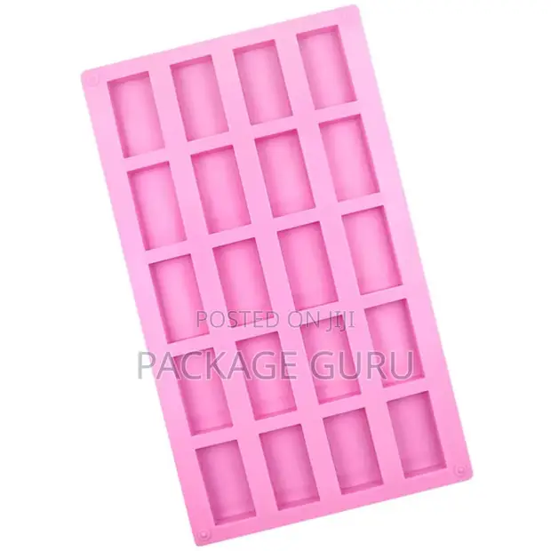 20-Hole Soap Mold for Hotel Soaps - 1