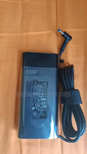 HP 90W Laptop Adapter with Blue Pin